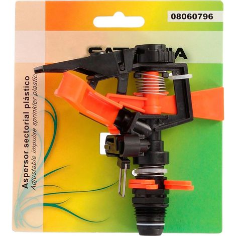 Aspersor Riego Sectorial Toma 1/2" Fabricado En Plastico (1/2)