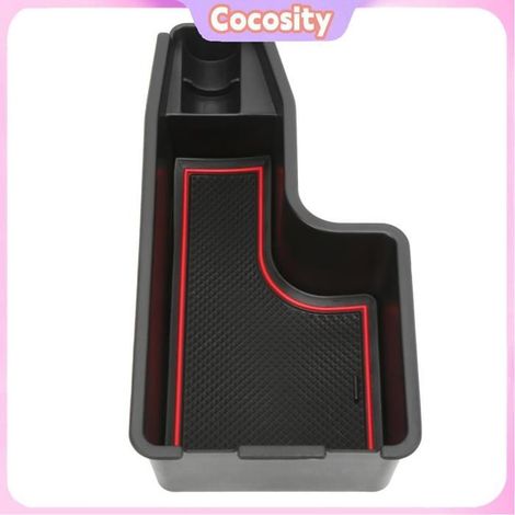 Organisateur de console centrale - COCOSITY - Raize 2019+ - Rouge - ABS finition mate - Plus d'espace & antidérapant (1/5)