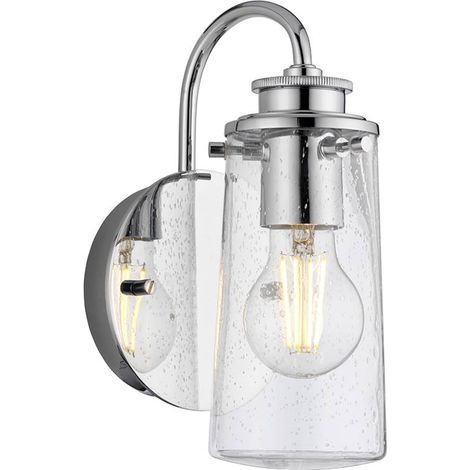 Braelyn Kichler Applique Murale 1 Lumière Chrome IP44 (1/5)
