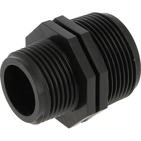 Mamelon plastique réduit mâle-mâle 33-26