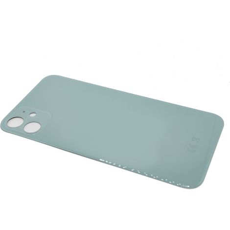 Tapa trasera para Apple iPhone 11 A2111 A2221 verde con agujero grande (1/2)