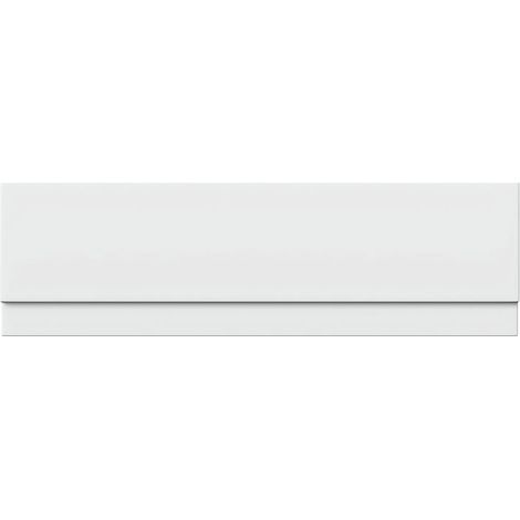 Signature Lucid Acrylic Bath Front Panel 510mm H x 1500mm W - White (1/2)