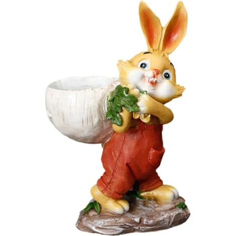 Sculpture de chien, élégant pot de fleurs pour jardin et maison (1/5)