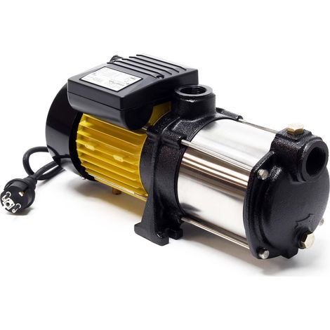 Bomba centrífuga multietapa 6000 l/h, 550W, 35m altura máx., 2850rpm para grupo de presión doméstico