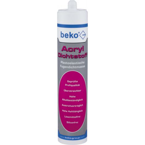 beko Acryl-Dichtstoff 310 ml weiß 230 300