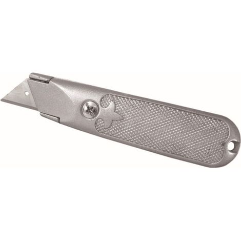 Coltello da installazione Dedra m9033 corpo metallico lama 18 mm (1/2)