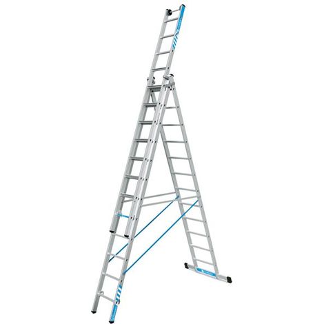 Zarges 41580 Skymaster Plus X Combination Ladder 3-Part 3 x 12 Rungs ZAR41580
