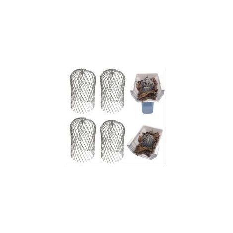 Crépine de gouttière en aluminium 15 cm ajustable – Protection contre débris – Installation facile pour fossés et égouts (1/5)