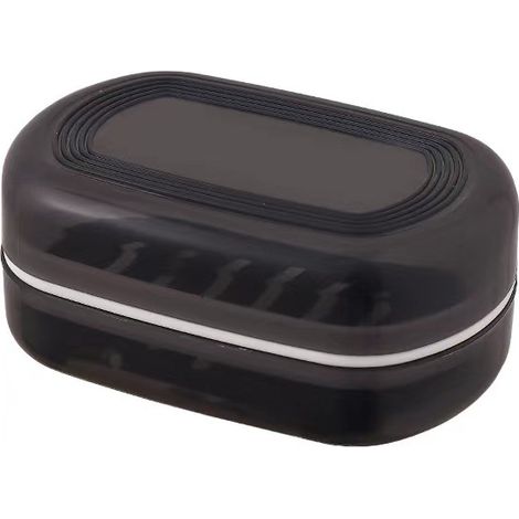Étui de Voyage pour Barre de shampooing avec Couvercle, Grand Porte-Savon, shampooing et après-shampoing, Parfait pour Barre de Savon Kitsch, boîte à Savon de Voyage pour Voyage, Camping