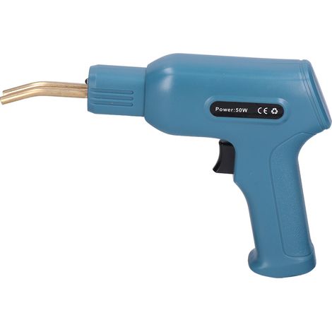 Machine à souder le plastique portative, agrafeuse de réparation, outil de soudage pour fournitures de jardinage et de maison, Cyan, prise EU 220-240 V