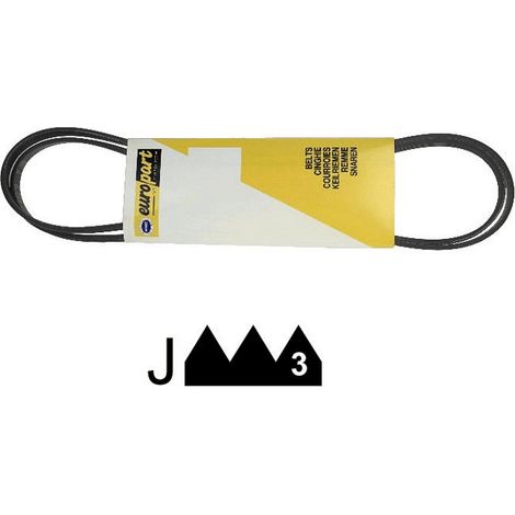 COURROIE 1810 J3 POLY V POUR SECHE LINGE   SIDEX - 64060065 (1/4)