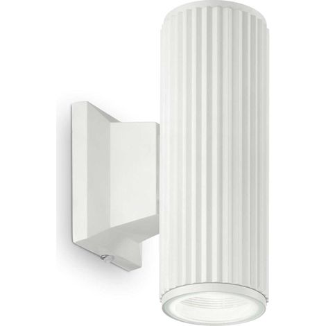 Applique Moderna Base Alluminio Bianco 2 Luci 5W 4000K Luce Naturale (1/2)