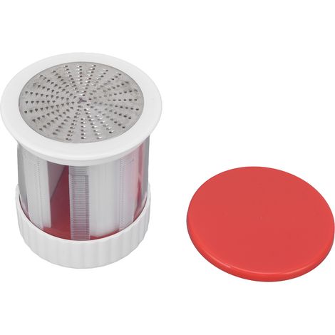 Râpe à fromage portable en acier inoxydable pour la cuisine, pour râper les fruits, les légumes et le beurre (1/5)