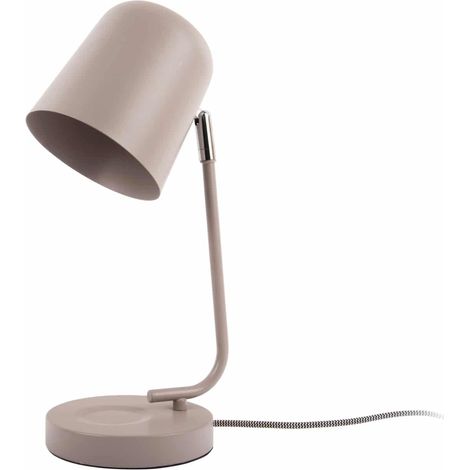 Leitmotiv Encantar Lampada da Tavolo Grigio Caldo 38,5 cm