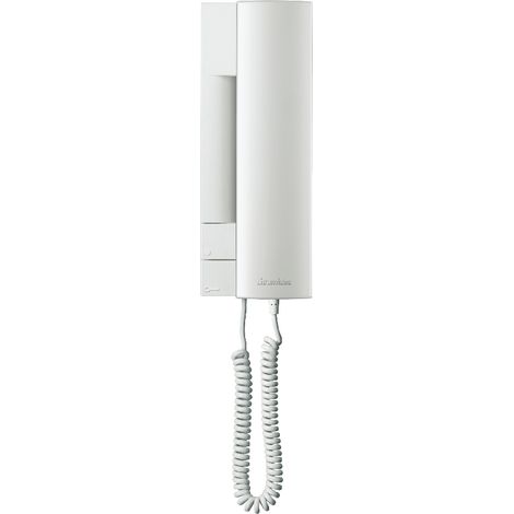 Combiné interphone 2 fils avec réglage son – Interphone universel pour maison – Compatible avec visiophone – GOLMAR