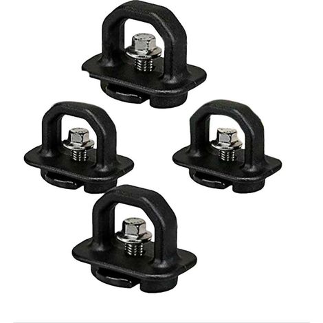 Lot de 4 points d'ancrage pour remorque de camionnette (modèles 2007-2018) (1/5)