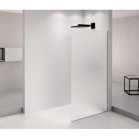 Cabine de douche ARCHITEX BLACK MATT 1362 mm, verre mat