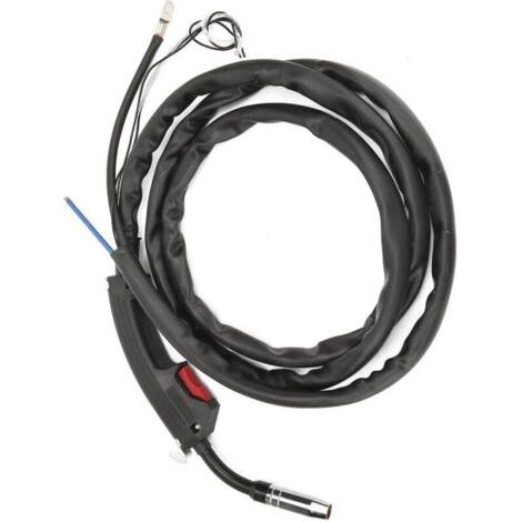 14AK MB14 Torche MIG，Ensemble de pistolet de soudage protecteur de gaz Pistolet de soudage MIG 2 M ,Convient pour Binzel MIG130 0.8-1.2mm (1/4)