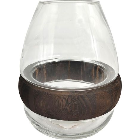 Signes Grimalt Jarrón Jarrones et Portavelas Vase transparent - 18x16x16cm (1/2)