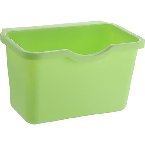 Poubelle suspendue Green modèle compact grande capacité pour cuisine/salle de bain, construction durable en plastique, poids 95g (1/5)