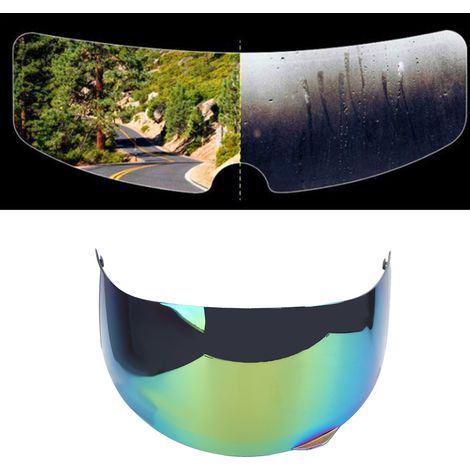 Visière universelle pour casque de moto avec protection anti-rayures et film antibuée universel compatible avec les modèles K3SV et K5 (livrée en boîte carton), coloris (1/5)