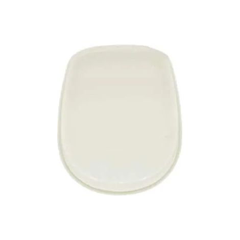 Abattant WC adulte opaline – Fixation horizontale – Entraxe réglable 16.5 à 14.8 cm – Dimensions 43.5 x 36.8 x 4 cm – Selles (1/5)