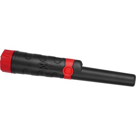 Détecteur de métaux portatif MD970, entièrement étanche, haute sensibilité, avec tige de positionnement (noir).