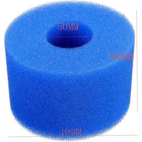 Cylindres Filtres en Mousse Lourds – Type VI – Lot de 2 – Réutilisables et Lavables (1/4)