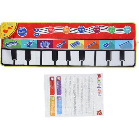 Tapis de danse musical avec clavier de piano pour enfants - Jouet d'éveil musical (1/5)