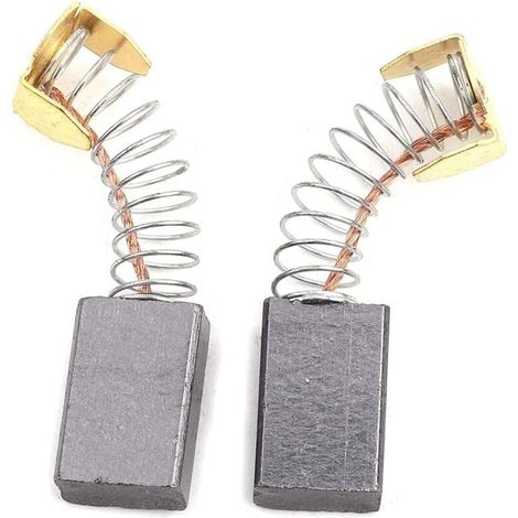 2x balais de charbon moteur 7x11x18mm compatibles avec les outils électriques Hitachi FA-700, G18SE2, G18SR, G23SC2, G23SF, G23SR, H65