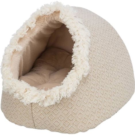 Lit cachette pour animaux de compagnie Boho 35x26x41 cm Beige TRIXIE (1/5)