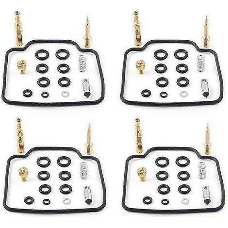 Kit de réparation de carburateur compatible (4 pièces) pour Honda CB650 SC Nighthawk 650 (1983-1985). (1/4)