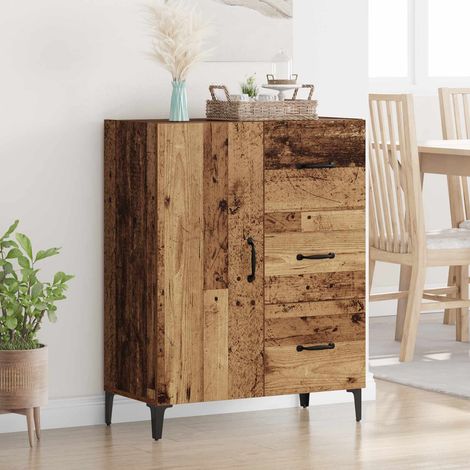 vidaXL  Sideboard  Old Wood 69.5 x 34 x 90 cm Engineered Wood