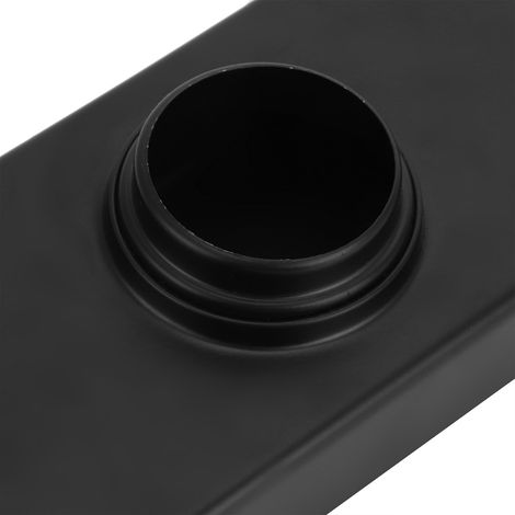 Desagüe de suelo para baño (20 cm) Acero inoxidable 304, negro (1/5)
