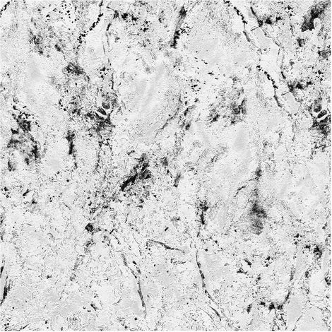 Grey Metallic Textured Vinyl Stone Effect Wallpaper Paste the Wall Modern Decor (1/4)