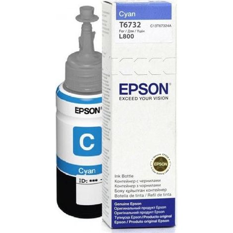 Epson T6732 Cyan ink 70ml pro L800
