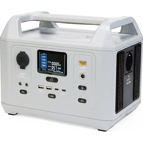 300W Outdoor Portable Power Bank, High Power Portable Camping Power Storage Station for Emergency Power Supply for Laptops, Drones, Camping and (1/5)