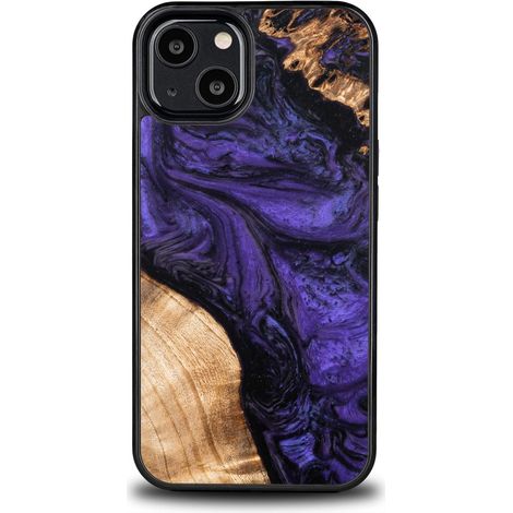 Custodia Bewood Unique per iPhone 13 - Viola (1/4)