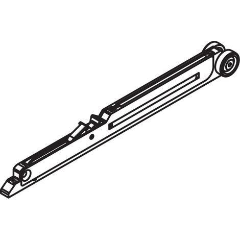 Amortiguador puerta corredera hawa porta 100 g capacidad 61-100 kg silencioso