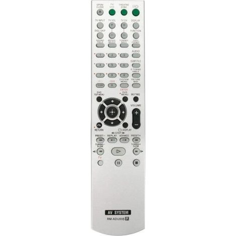 Fernbedienung RM-ADU005 kompatibel mit Sony DVD-Heimkino-Soundsystem mit DAV-DZ630-System (1/4)