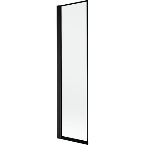 Paratia doccia Mexen Mist 1-anta sinistra 50 x 150 cm, cornice nera, nero - 8A9-050-001-70-70-L (1/4)