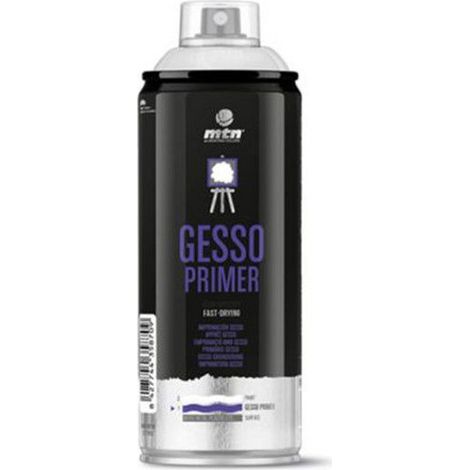 Bombe de peinture apprêt Gesso - 400 ml - MTN Pro