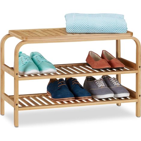 Schuhbank aus bambus