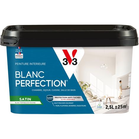Peinture intérieure Blanc Perfection® V33 Blanc Satin 2,5L