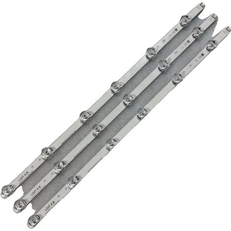 LED-Streifen, 590mm Länge, Aluminium-Material, dimmbar, kompatibel mit mehreren TV-Modellen, 60 Lumen (1/5)