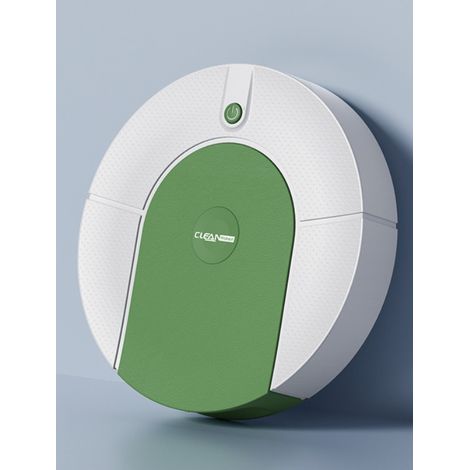 Aspirateur Robot de Balayage Rechargeable Aspirateur Robot de Balayage à Induction Automatique Intelligent 1pc Vert (1/3)