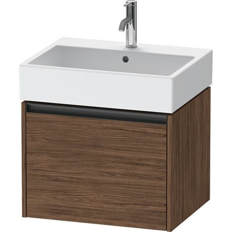 Duravit Ketho.2 Waschtischunterbau wandhängend, 1 Auszug, (1/2)