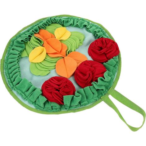 Tapis de recherche de nourriture pour lapins, tapis de fouille pour lapins, tapis d'alimentation pour lapins, coussin d'entraînement pour animaux de compagnie (1/5)