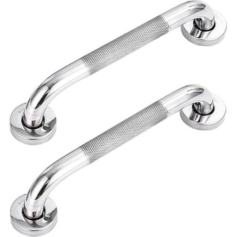 Main Courante - Acier Inoxydable 304 - 30 Cm - Pour Baignoire Toilette Douche Escalier - 2 Pièces (1/5)