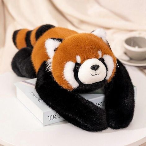 Peluche lestée, coussin à câliner pour soulager l'anxiété et favoriser le sommeil, adorable jouet en peluche pour enfants et adultes (Raton laveur 30 cm) (1/4)